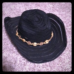 Black shell Brand new beach Hat